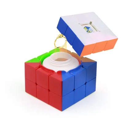 Qiyi 3x3x3 коробка с сокровищами, магический куб, скоростная головоломка, игровые кубики, развивающие игрушки для детей, рождественский подарок