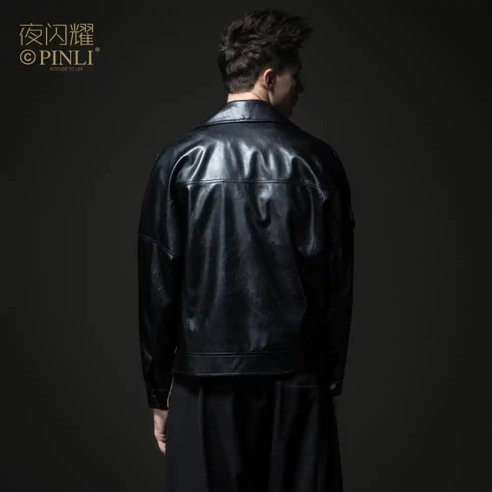 jaqueta brilhosa masculina