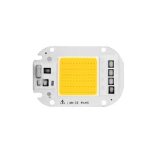 2 шт./лот светодиодный чип-диод 50 Вт 30 Вт, 20 Вт, AC110V 220V умная ИС(интеграционная схема) светодиодный чип нет необходимости водитель наивысшей Мощность светодиодный лампа DIY для прожектора украсить