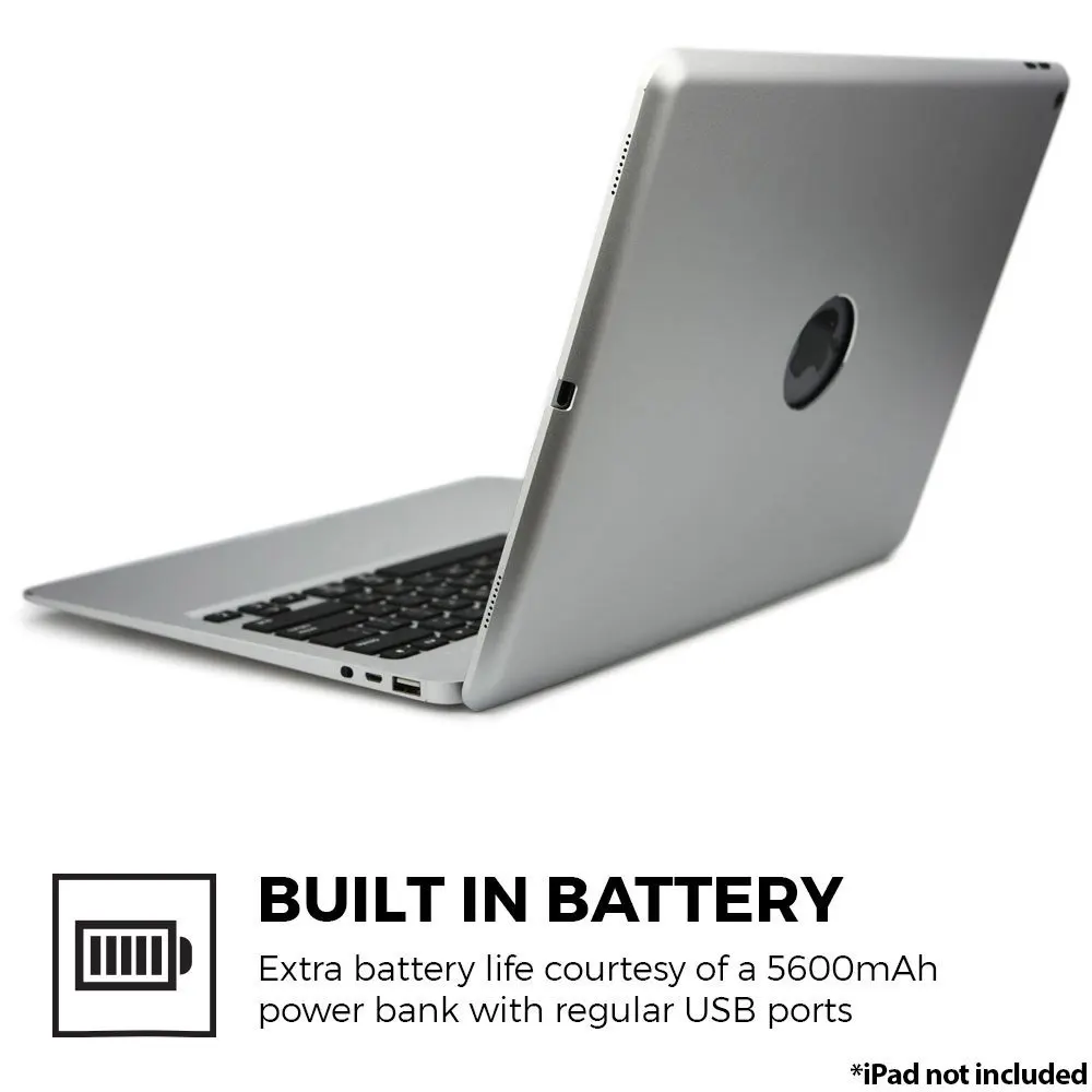 Чехол с Bluetooth клавиатурой для iPad Pro 12 9 алюминиевый чехол книжка + внешний