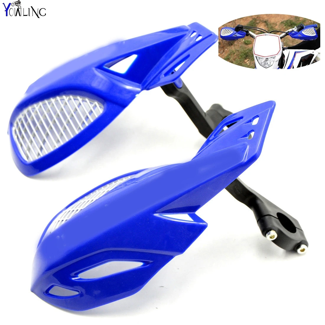 

Dirt bike Motorcycle 7/8''22mm handlebar brake hand guard For YAMAHA TRICKER DT TW PW RT 450FX 250R/X 230LANZA