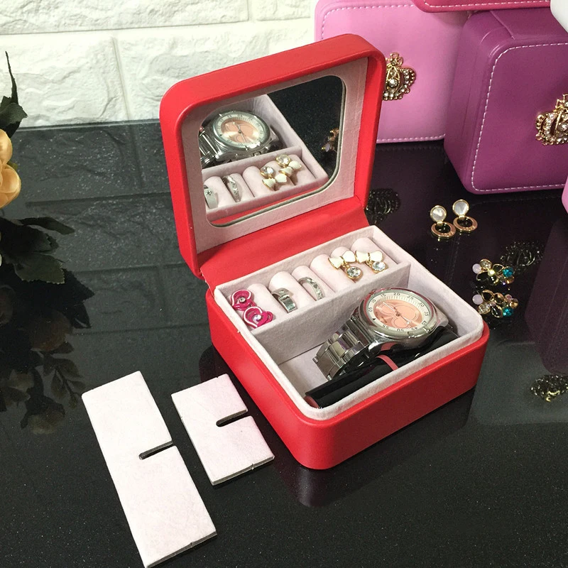 Jewellery Box Jewelry Display Storage Jewelry Organizer Packaging Ring Box sieraden doos Earring Holder rangement boite bijoux
