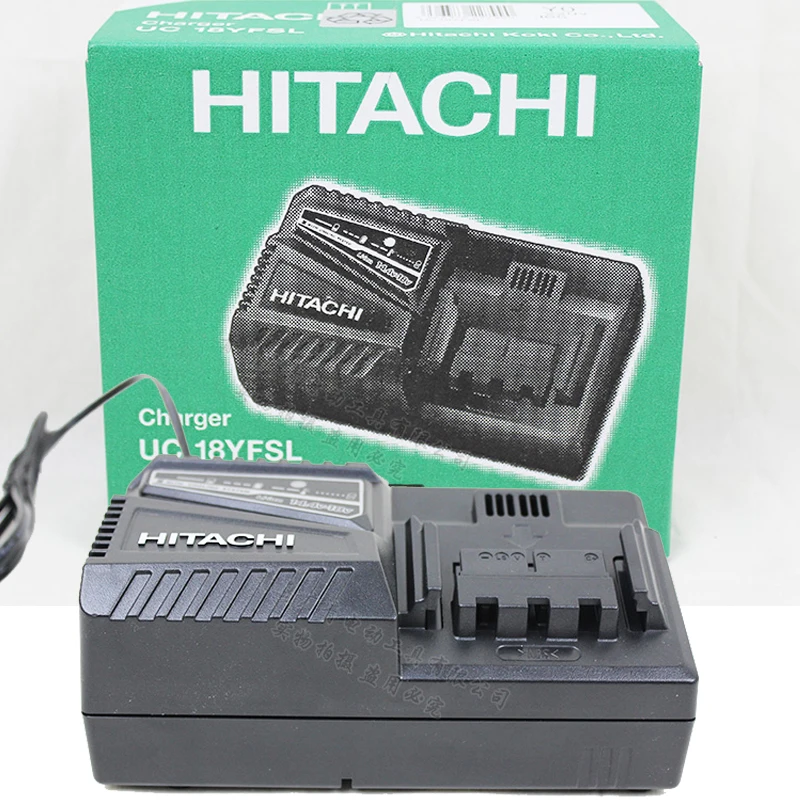 Оригинальный японский HITACHI UC18YFSL литиевая батарея зарядное устройство OUTPUT14.4V 18V 3.5A