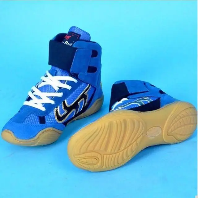 Professional Wrestling Shoes Rubber outsole breathable Boxing Wrestling