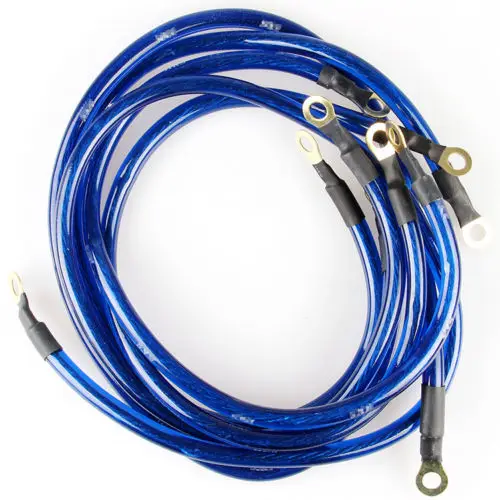HK* Universal 5 Points Earth System Grounding Ground Wire