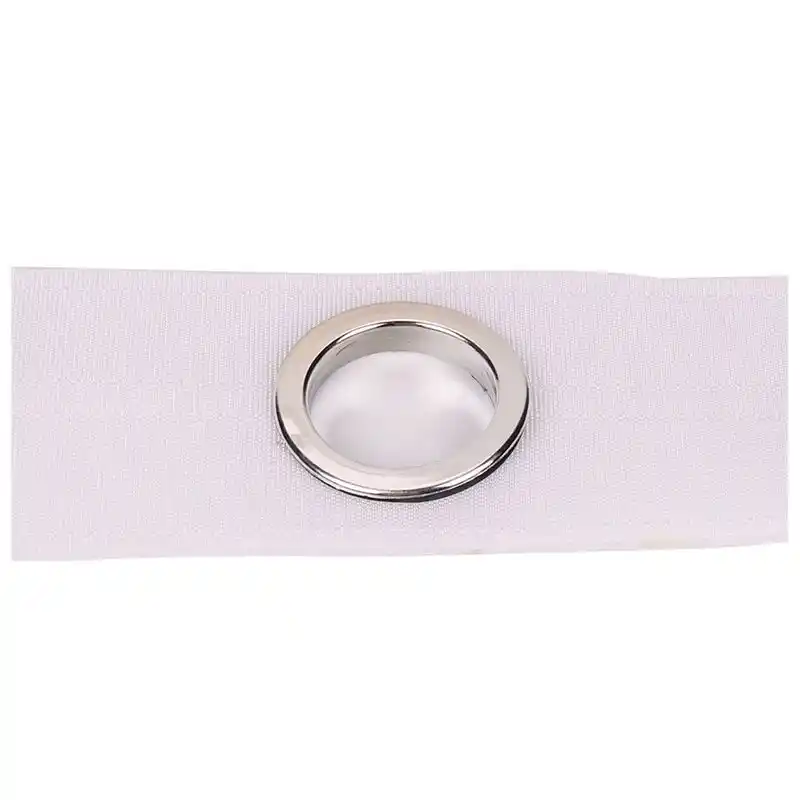 Best 5m Eyelet Curtain Tape 25 Rings Accessories Sewing Sliver
