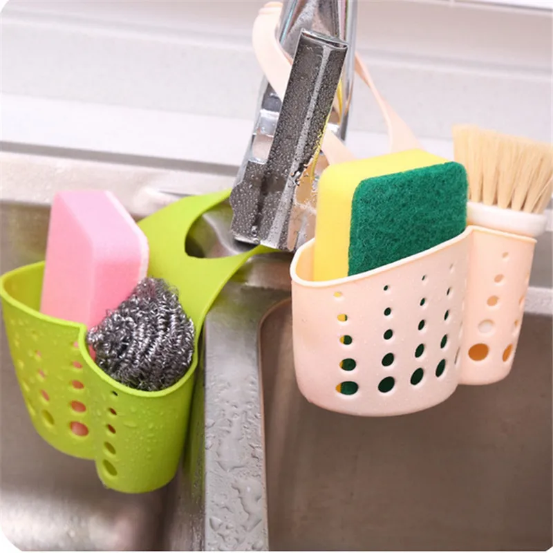 

Creative Plastic Shelf Adjustable Tank Hanging Basket Kitchen Sink Drain Baskets Storage Bathroom Shelf Storage Hanging Basket