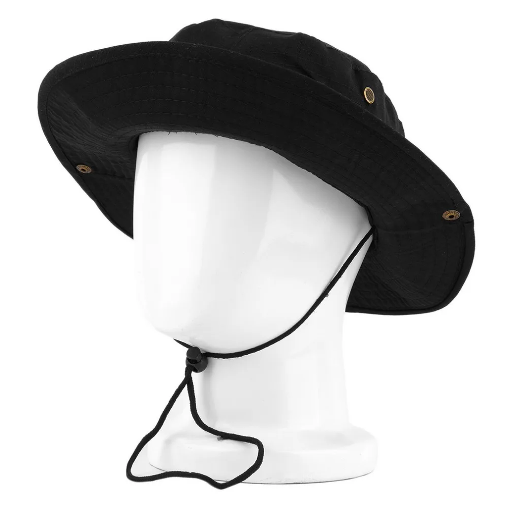 

Unisex Outdoor Hunting Fishing Bucket Hat Boonie Wide Cap Brim Military Men Women Perfect Fashion Caps