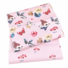 PinkCartoon олень Сделай Сам шитье ручной работы Лоскутная Ткань Тильда детский домашний текстиль платье Материал Tecido Tissus хлопковая ткань