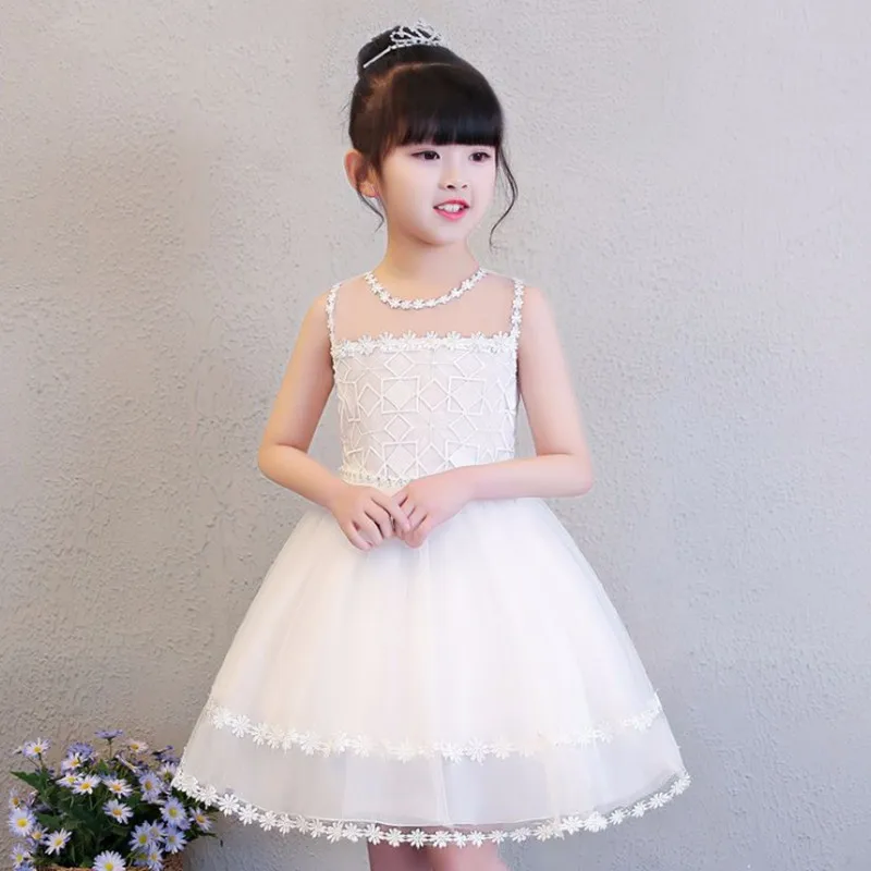 

Baby Girls Embroidery Princess Dresses for Wedding Party Flower Kids Dresses for Toddler Girl Children Clothing Teen Prom dress