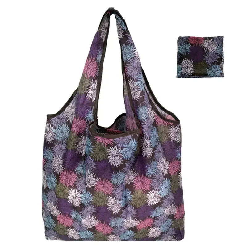 13 цветов, милая складная сумка для путешествий, сумка для покупок, многоразовые Переносные сумки для покупок, Женская Складная Эко сумка для покупок, сумка-тоут - Цвет: 4
