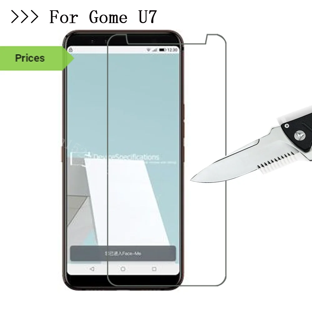 

Smartphone Tempered Glass for Gome U7 Explosion-proof Protective Film Screen Protector cover for Gome u 7