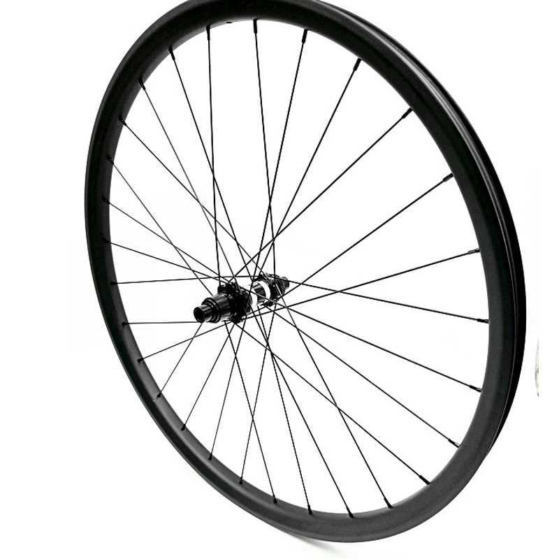 Sale 27.5er carbon mtb disc wheels Straight pull DT350S 110x15 148x12 Central lock boost 35x25mm tubeless mtb bike disc wheels 3