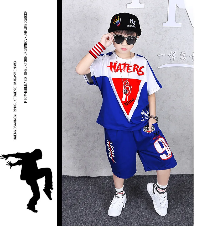 Roupas de Esportes Conjunto de Duas Vestuário das Crianças Anos de Idade Roupas da Criança Crianças Terno Menino Verão Peças Costura 4 6 8 10 12 14 16 Mod. 261737 12 Conjuntos de roupas
