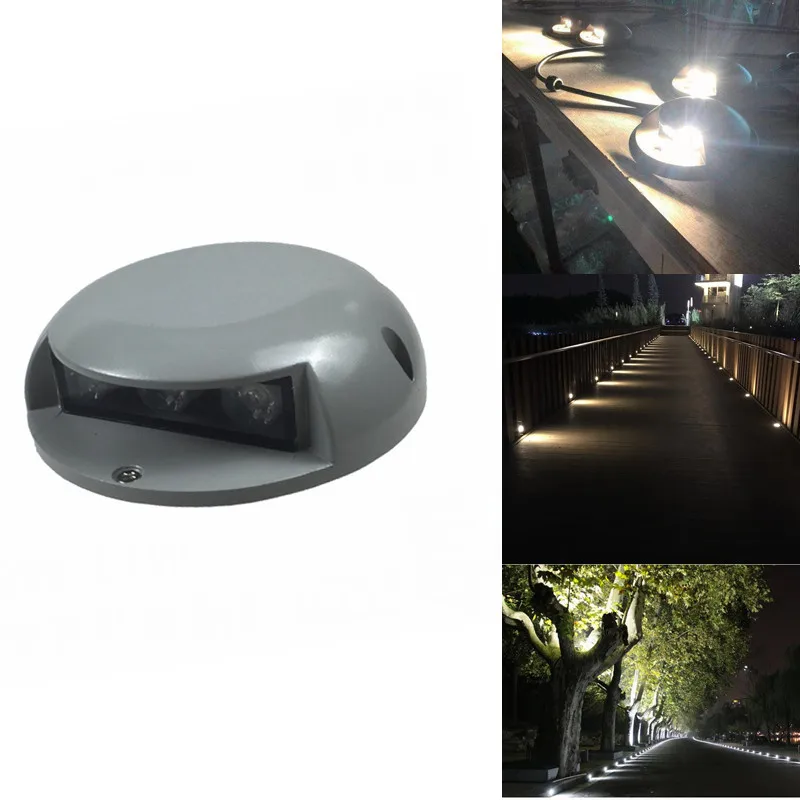 

NEW LED Buried Light 6W 8W 12W Recessed Floor Lamp Outdoor Underground Light Garden Buried Yard Path Landscape Inground Lighting