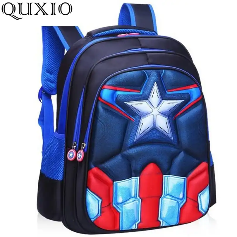mochilas escolares super heroes