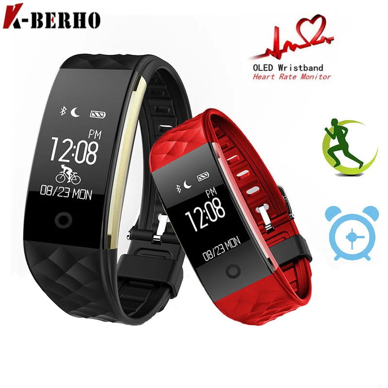 S2 Wristbands Fitness Bracelet English Heart Rate Tracker Sport Fitness Activity Tracker PK mi band 2