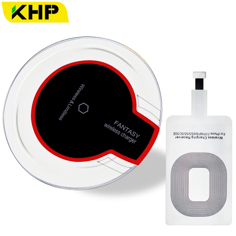 KHP Original Qi Wireless Charger For SAMSUNG Android iPhone Portable Charger Universal Wireless Charging Phone Dock Station (7)