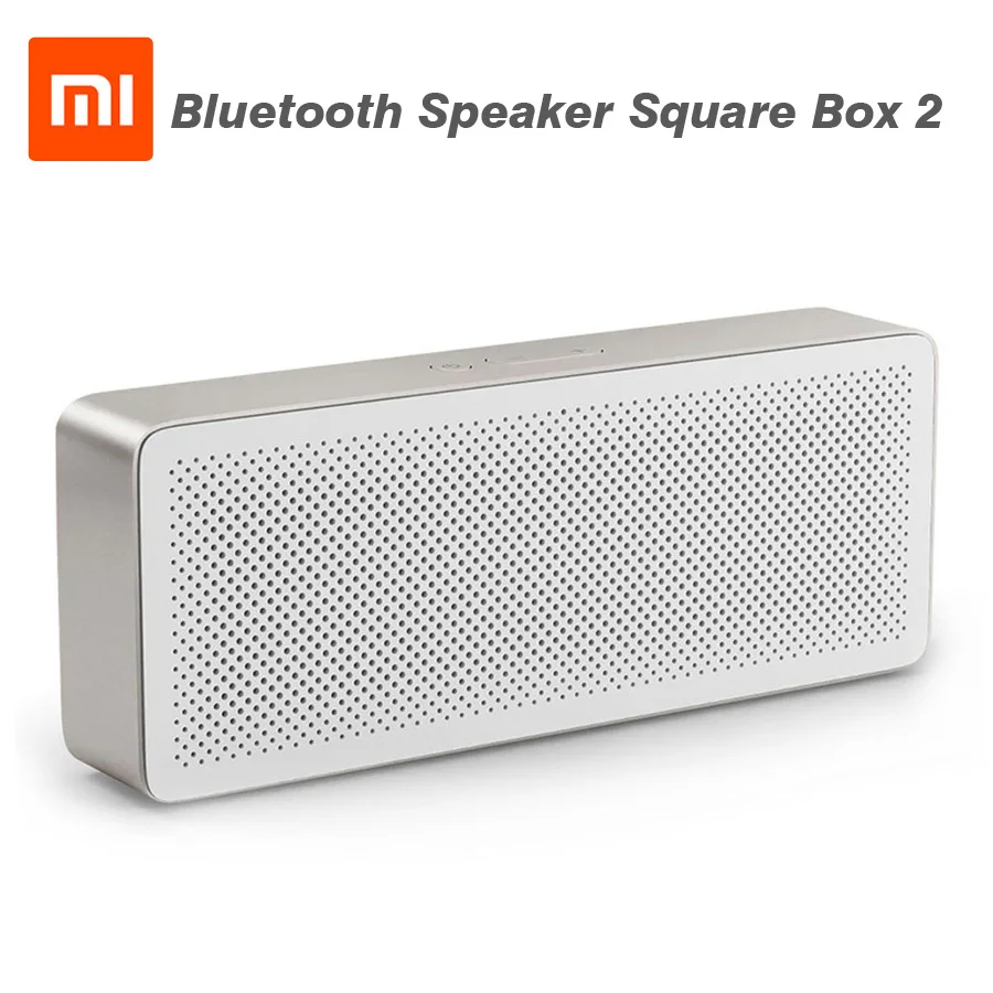 

Original Xiaomi Speaker Pencil Box Xiaomi Bluetooth 4.2 Speaker 2 Square Stereo HD Sound Quality Portable Wireless Bluetooth