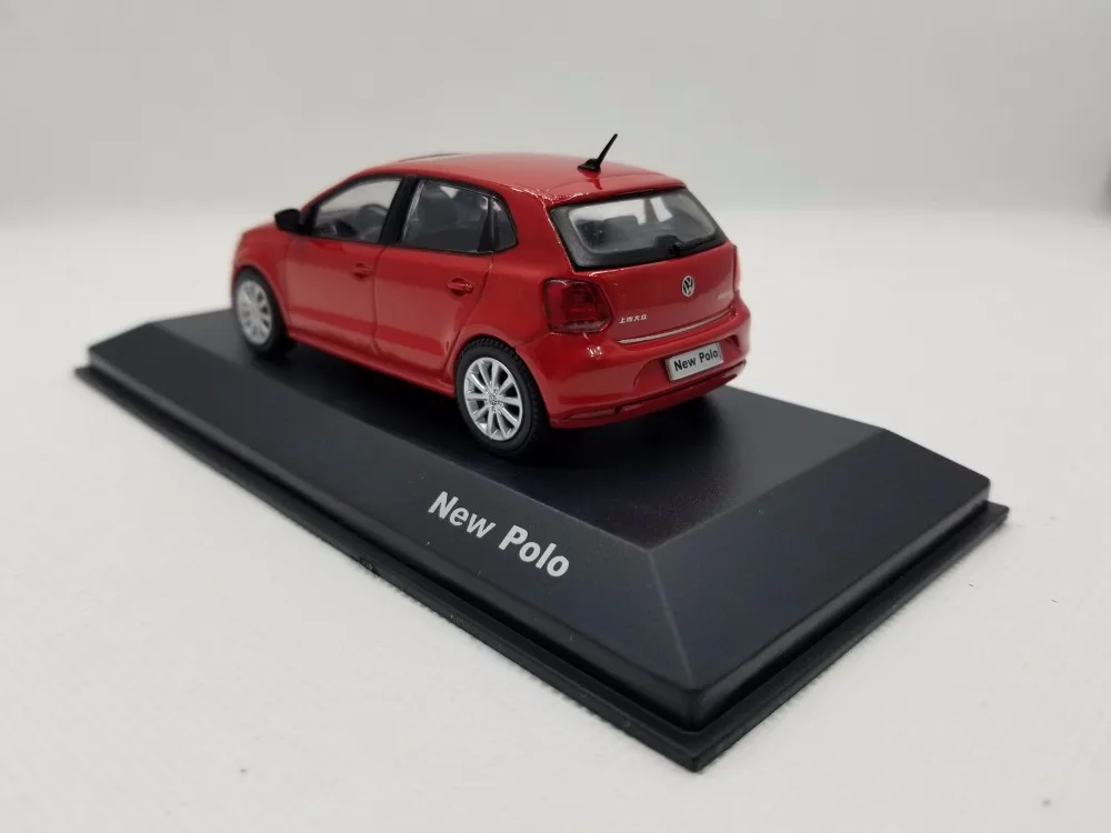 VW Volkswagen Polo Rot 5 Türer Modell Ab 2009 Ab Facelift 2014 V Typ 6C 1/43 Her VW Volkswagen Polo Rot 5 Türer Modell Ab 2009 Ab Facelift 2014 V Typ 6C 1/43 Her