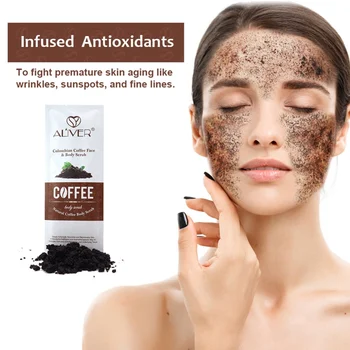 

High Quality Coffee Scrub Exfoliating Deep Cleansing Body Emolliency Whitening Deep Nourishing Skin Care Facial Beauty
