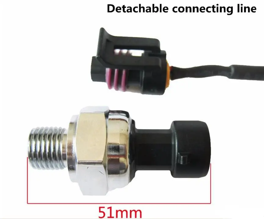 Stainless Steel Shell Pressure Sensor Transmitter G1/4 DC 5V  0-1.2 MPa / 0-174 PSI For Water Gas Oil iSentrol Electronics images - 6