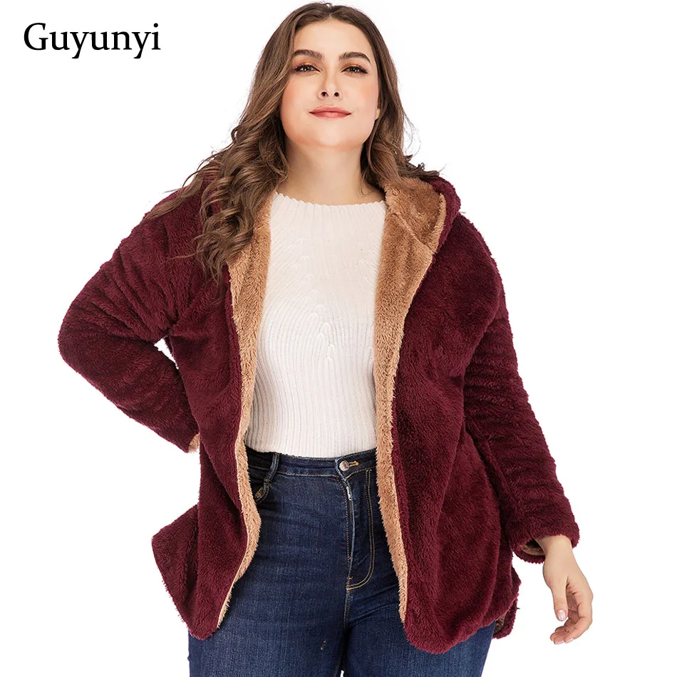 Faroonee Elegant Faux Fur Coat Women 2018 Autumn Winter