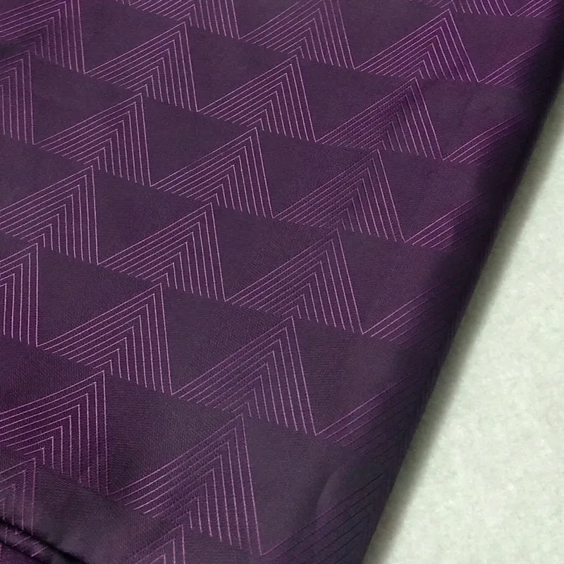 Королевская фиолетовая геометрическая фигура жаккардовая подкладочная ткань из полиэстера 50x145 см ткань подкладка для платья лоскутное украшение дома