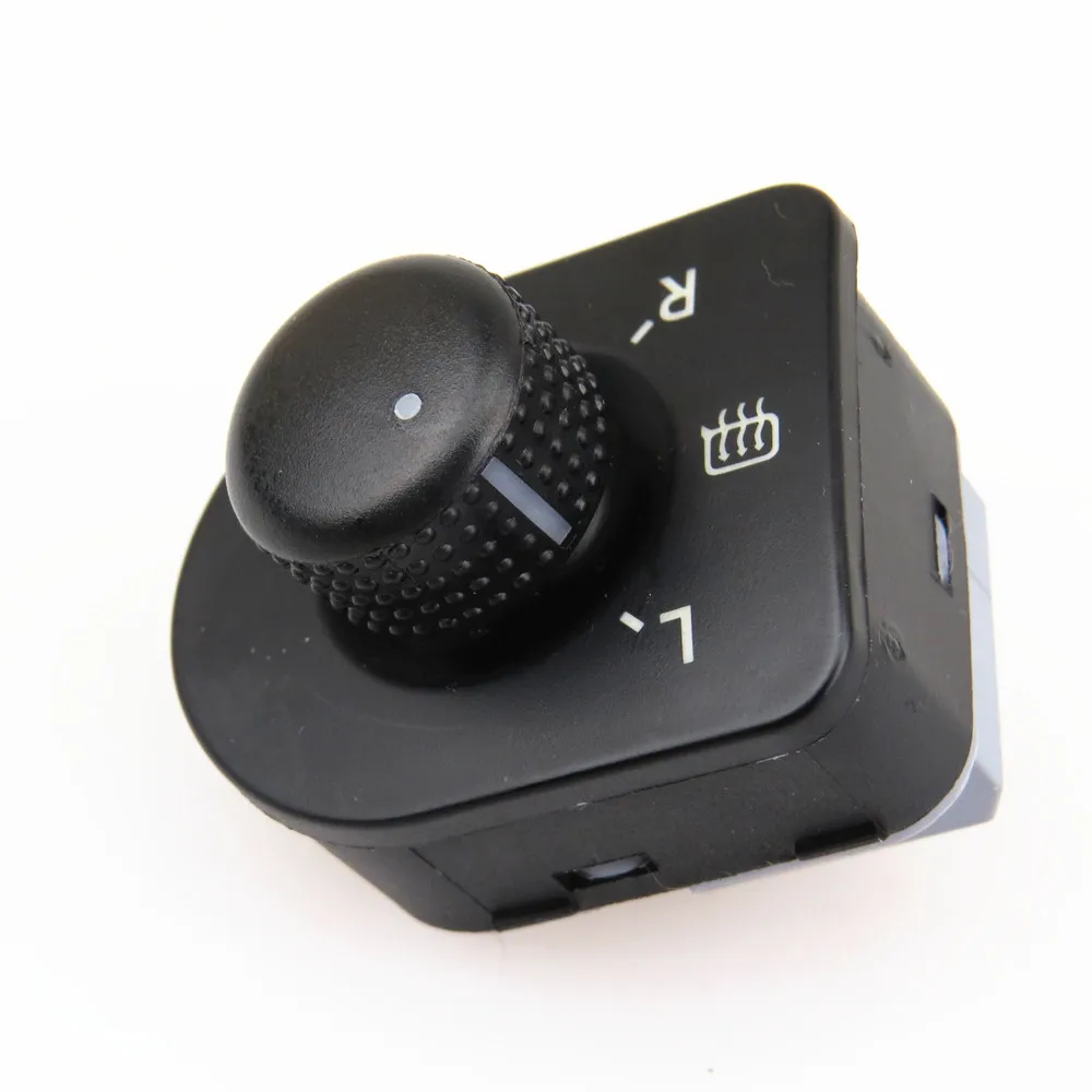 FHAWKEYEQ Car Driver Side Mirror Heating Adjustment Knob Switch For VW