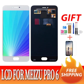 

5.2" Amoled For Meizu Pro 6 M570M M570C M570Q M570h Lcd Display with Touch glass Digitizer Frame Assembly Replacement Parts
