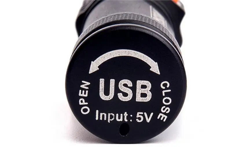 Perfect 2019 Wosawe T6 LED Bicycle Light Super Light USB Rechargeable Bike Waterproof Built-in Battery Head Front Bike Light Flashlight 13