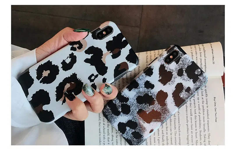 Leopard Soft Phone Case For iPhone 6 6 S Plus 7 7Plus Fundas Cover Case For iPhone 8 8 Plus X XS XR Max 6S Cases Coque Capinha (13)