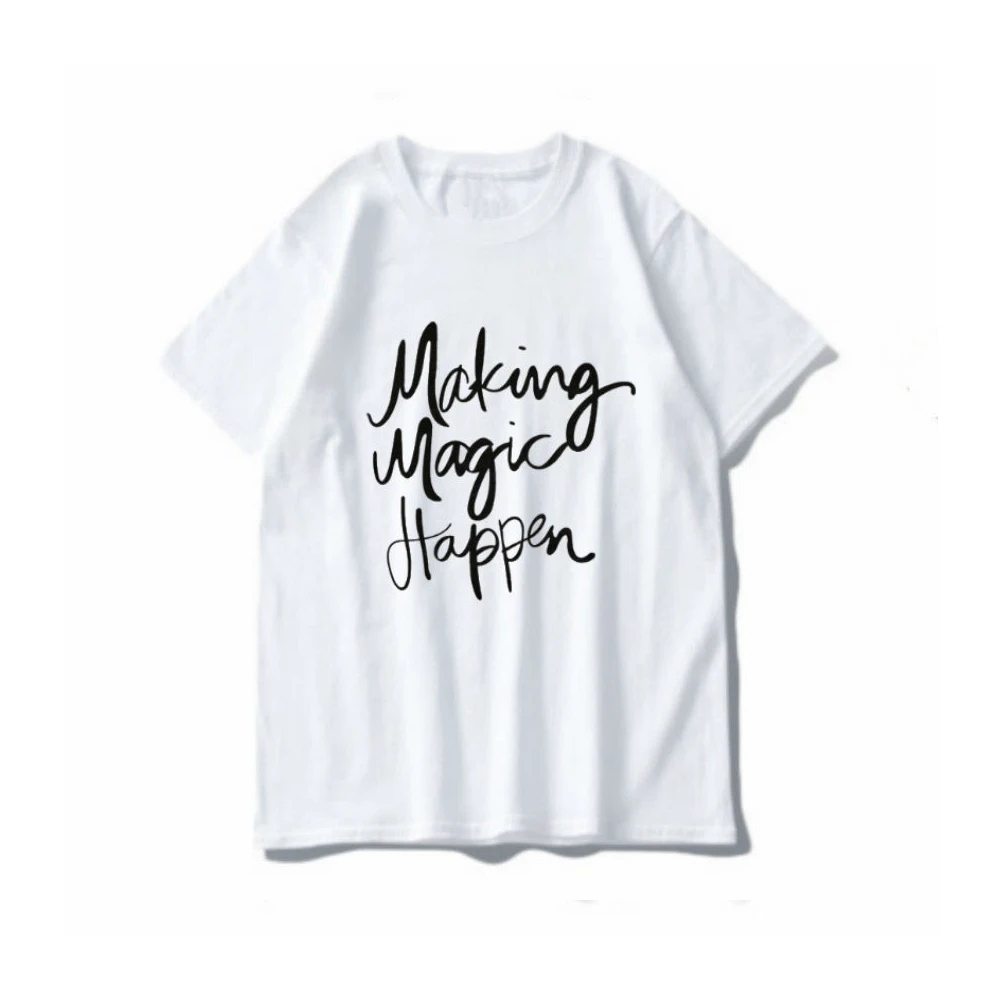 Женская футболка с принтом Волшебное чудо Футболка harajuku camiseta mujer poleras haut femme koszulki