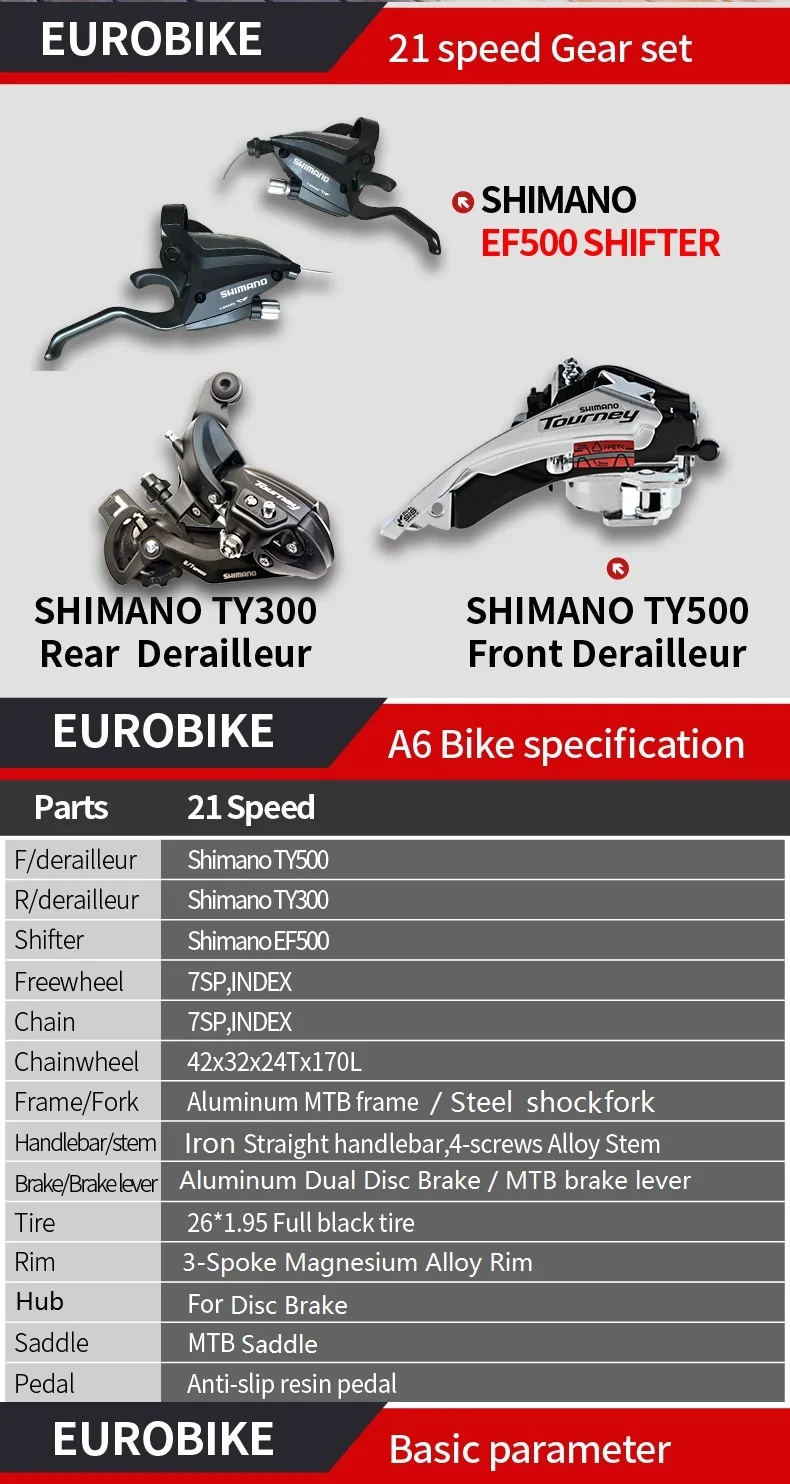 Cheap EUROBIKE Folding Bike 21"26 MTB Gears Dual Suspension Bicycles 1 Cheap EUROBIKE Folding Bike 21"26 MTB Gears Dual Suspension Bicycles 1