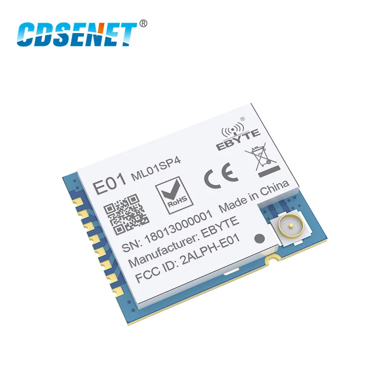 2 4 ГГц nRF24L01 PA LNA беспроводной радиочастотный модуль усилитель мощности E01 ML01SP4 SPI SMD