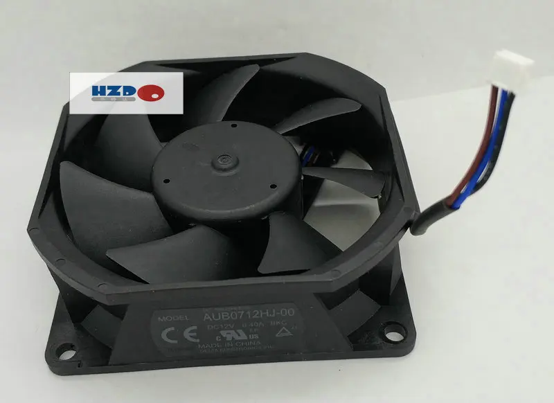 

New original Delta AUB0712HJ-00 BKC DC12V 0.4A 3 Lines 70*70*25MM 7cm projector cooling fan