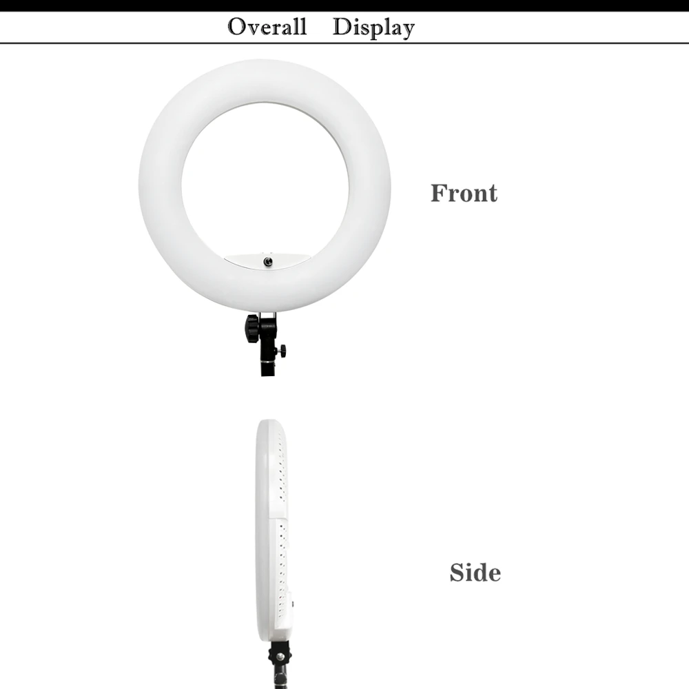  FD-480II 96W 5500K 480 LED Photographic Lighting Ring Light Lamp Dimmable Video Studio/Camera Photo - 32978791017