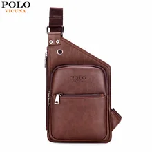 VICUNA POLO, повседневная кожаная мужская сумка через плечо от известного бренда, антикварная старинная мужская кожаная сумка через плечо, повседневные мужские сумки-мессенджеры