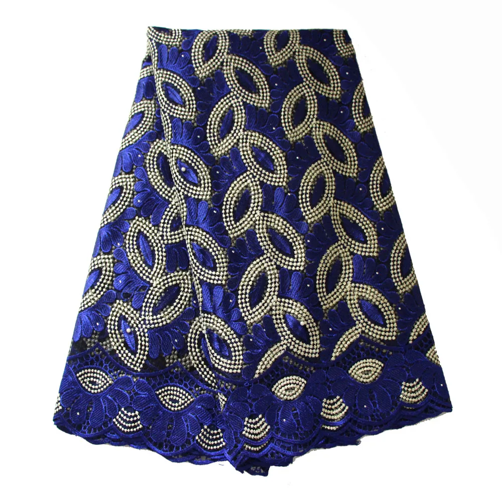african lace fabric royal blue