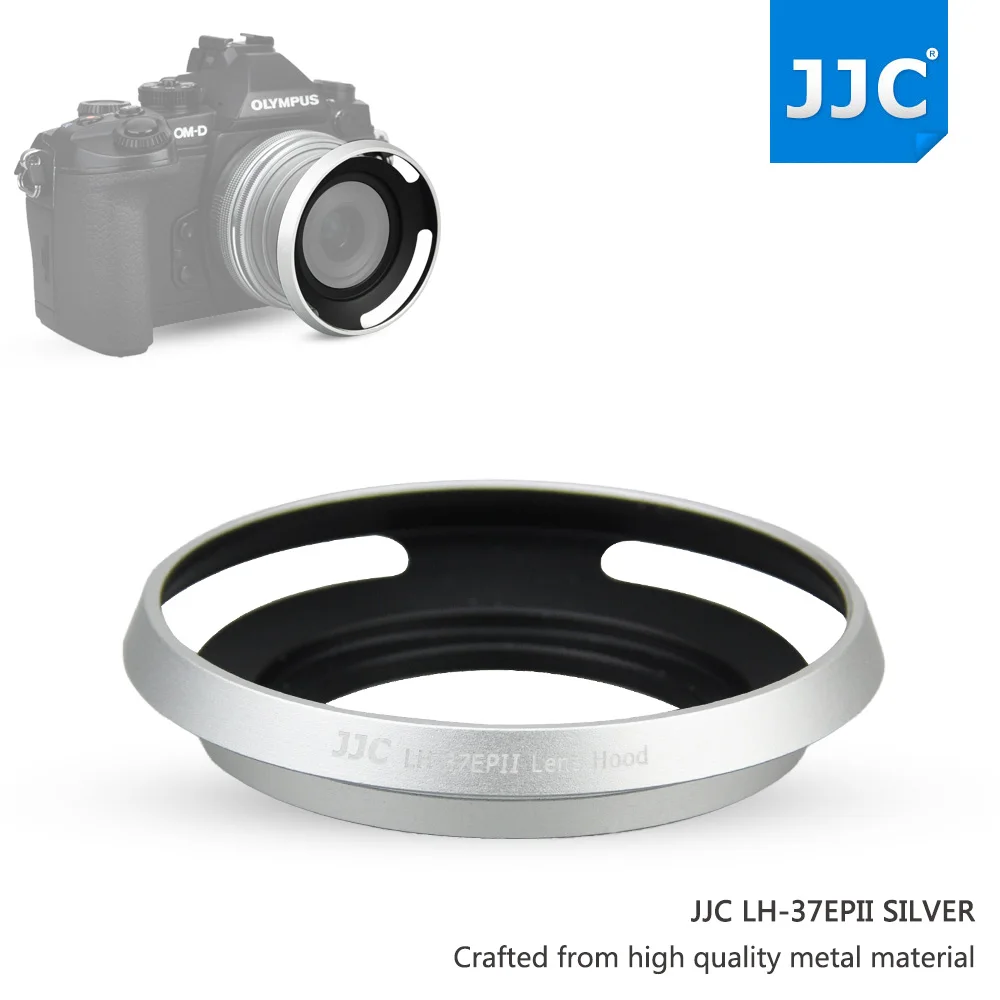 JJC Metal Lens Hood For Panasonic Lumix G Vario 12 32mm For Olympus M