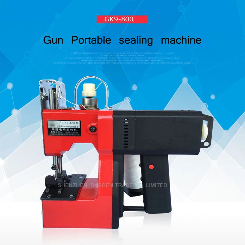 

1set Gun Portable sealing machine packing machine electric machine sewing machine woven bag rice bag seam tool