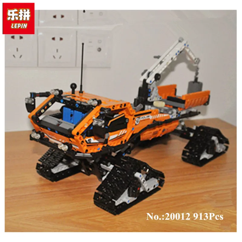 

New 913pcs Lepin 20012 Technic Series Mechanical Group The Polar Adventure Vehicle Building Blocks Bricks Set Toys 42038