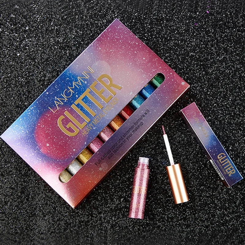 Бренд Shimmer Daimond тени для век Новый макияж женщин косметика красоты Блестящие