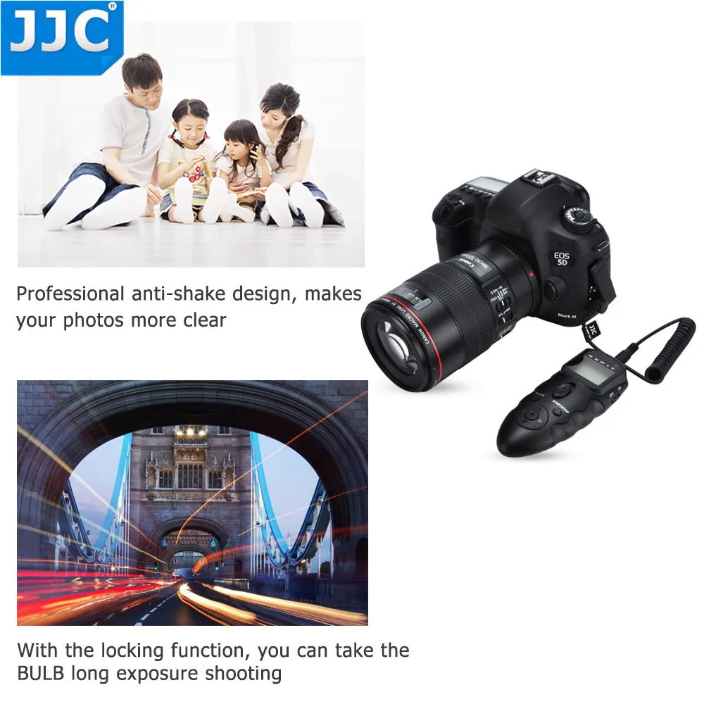 JJC 2,4 ГГц 56 Каналы DSLR RF Беспроводной ЖК-экраном таймером и Управление для цифровой камеры OLYMPUS OM-D E-M1/OM-D E-M10 Mark II/PEN F/OM-D EM5 II/E-PL6