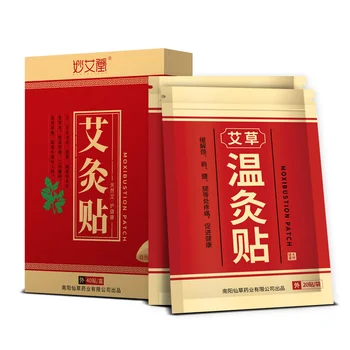 

80pcs acupuncture massage Moxibustion wormwood stickers shoulder/neck/back warm moxibustion stickers