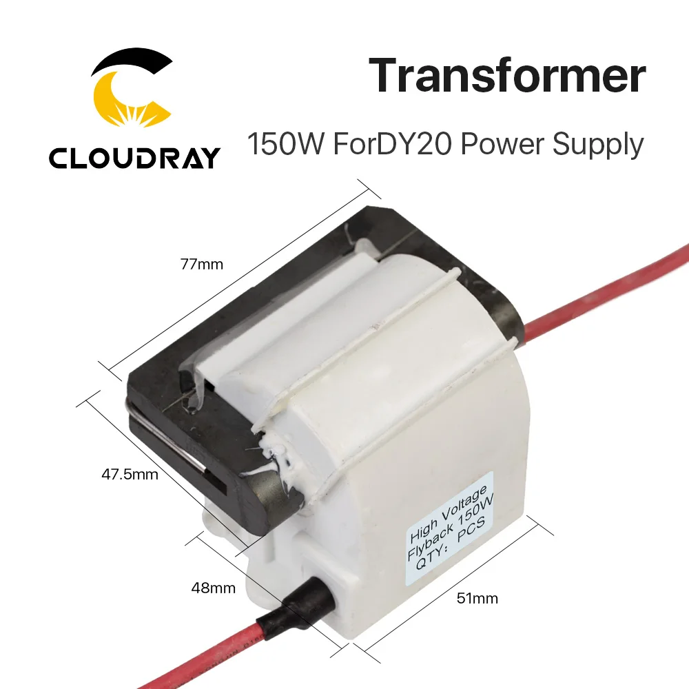 Cloudray RECI DY20 Высокое напряжение Flyback трансформатор для 130 Вт 150 Вт 3 шт./лот Co2 лазерный источник питания