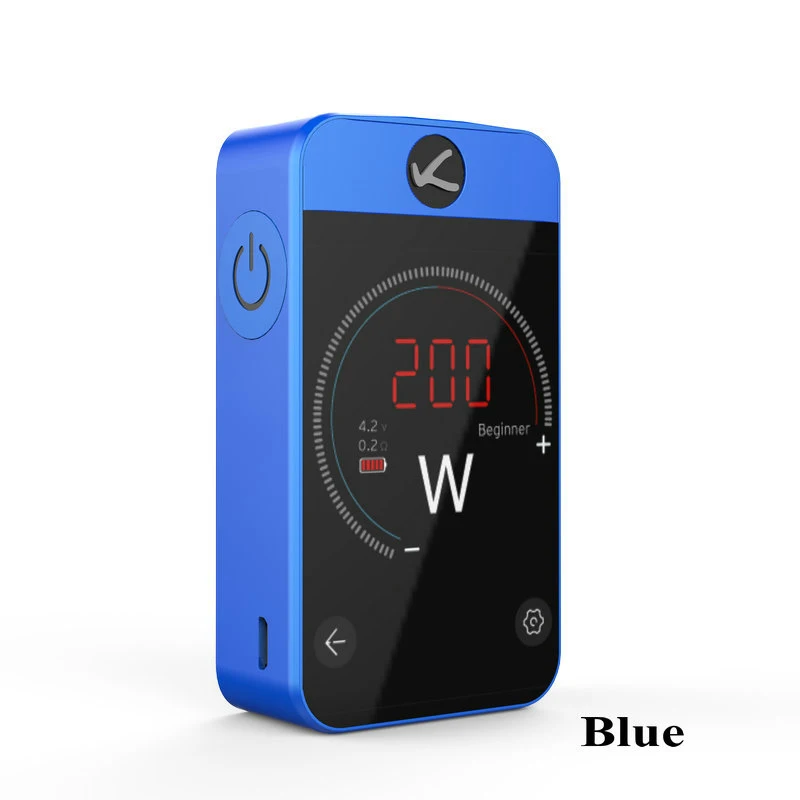 

Kangertech Pollex Box MOD 200W VW/TC Mode Box Mod Built-in 3500mAh Battery 2.4 Inch Touch Screen for RTA Tank