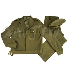 WW2 Китай KMT женская униформа американский стиль костюм армейский зеленый