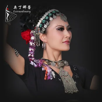 

Colorful Shell Dancing Accessory Headwear Jewelry Adult Women's Stage Performance Dancing Accessories Jewelry Headwear ATS01090