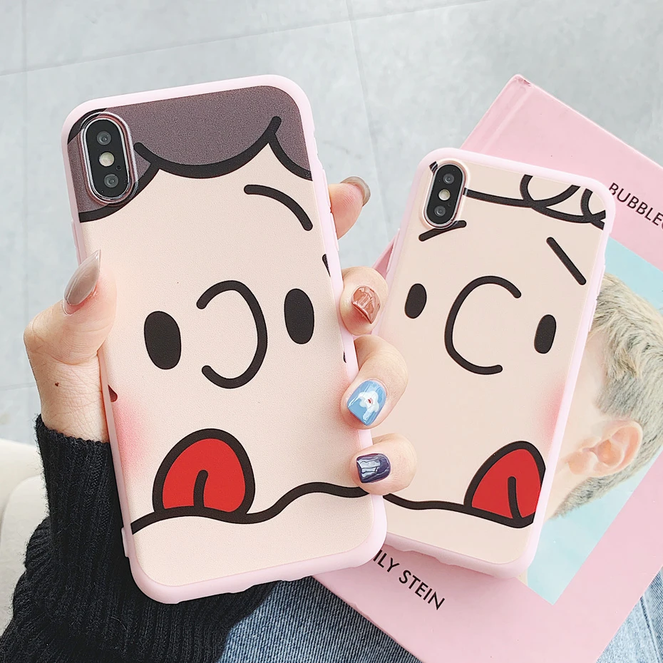 

Cute Case for Huawei P20 Lite P30 Pro Mate 20 Pro 10 Honor 8X 10 V20 V10 9 8 Nova 4 3 3i 2S Funny Boy Girl Soft TPU Cover Funda